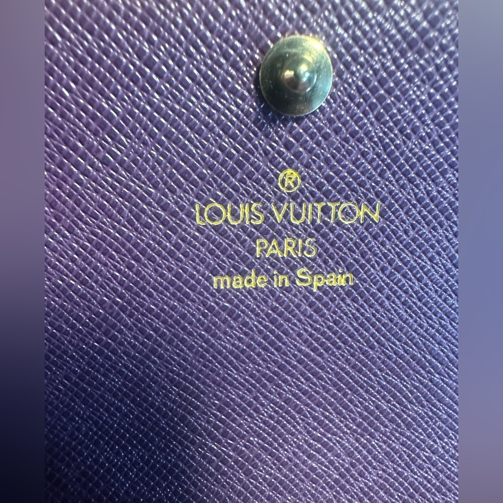 100%AUTHENTIC!LV Sarah Continental Wallet YellowEpiLeatherPurpleInterior - Picture 11 of 12